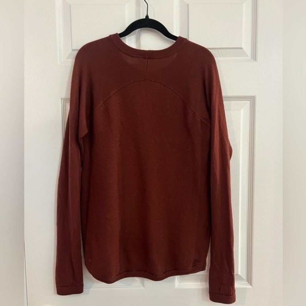 Lululemon Sit In Lotus 100% Merino Wool Cozy Women’s Sweater - Picture 3 of 8